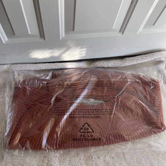 Elodie Rust Crew Neck Sweater - Picture 8 of 8